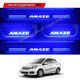 Honda Amaze Door Blue LED Sill Plates