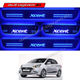 Hyundai Xcent Door Blue LED Sill Plates