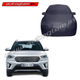 Hyundai Creta car cover, water resistant, gray with mirror pocket, AGHC403BC
