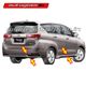 toyota innova crysta Side Skirting