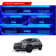 Jeep Compass Door Blue LED Sill Plates