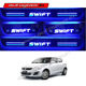 Maruti Suzuki Swift 2010-17 Door Blue LED Sill Plates