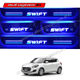 Maruti Suzuki Swift Door Blue LED Sill Plates