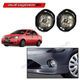 Toyota Etios 2010-18 Fog lamp kit with switc