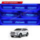 Toyota Fortuner 2016+ Models Door Blue LED Sill Plates