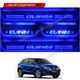 Toyota Glanza Door Blue LED Sill Plates