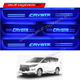 Toyota Innova Crysta Door Blue LED Sill Plates