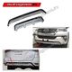 fortuner rear bumper diffuser