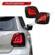  VOLKSWAGEN POLO 2010-17 LED Tail Lights - RED Color