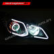 honda civic projector headlight