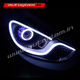 hyundai verna headlights