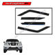 Nissan Terrano Chrome Line Door Visor | Terrano Accessories