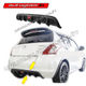 swift rear bumper diffuser