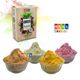 DealBindaas Vilasa Organic Gulal Holi Colour 800 GMS 4 Shades| Non Toxic | Eco Friendly | Safe Holi Color Powder Pack of 4 = 800gm. (16pcs X 50gm) Herbal Gulal