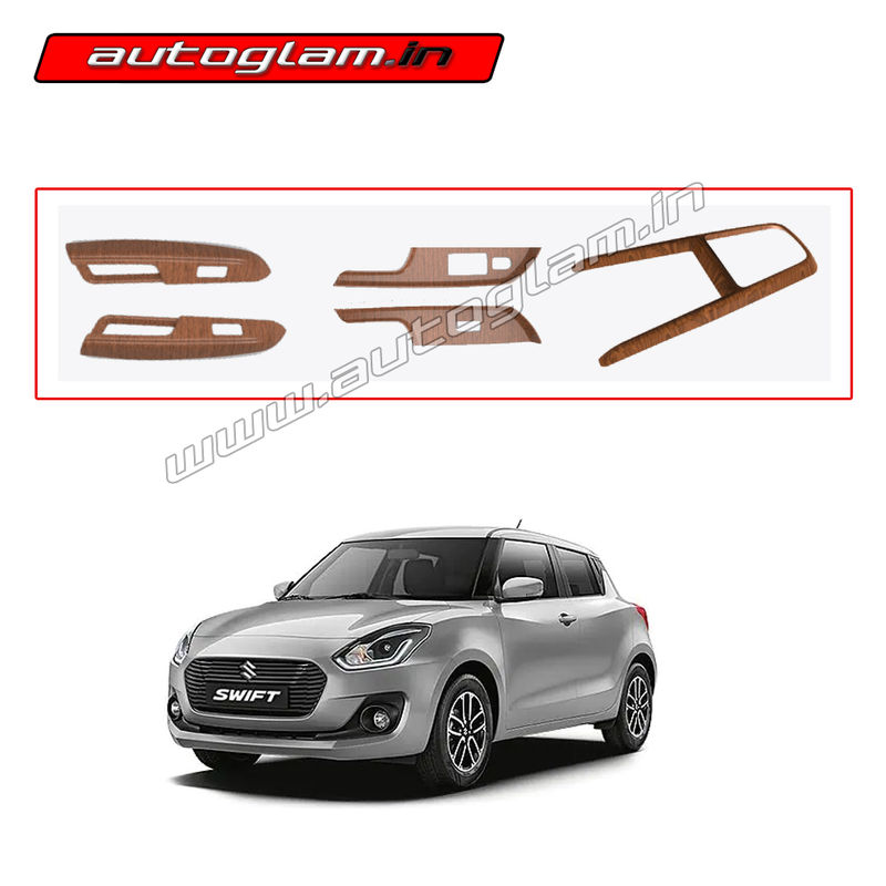 Maruti Suzuki Swift Wooden Interior Kit Swift Accessories