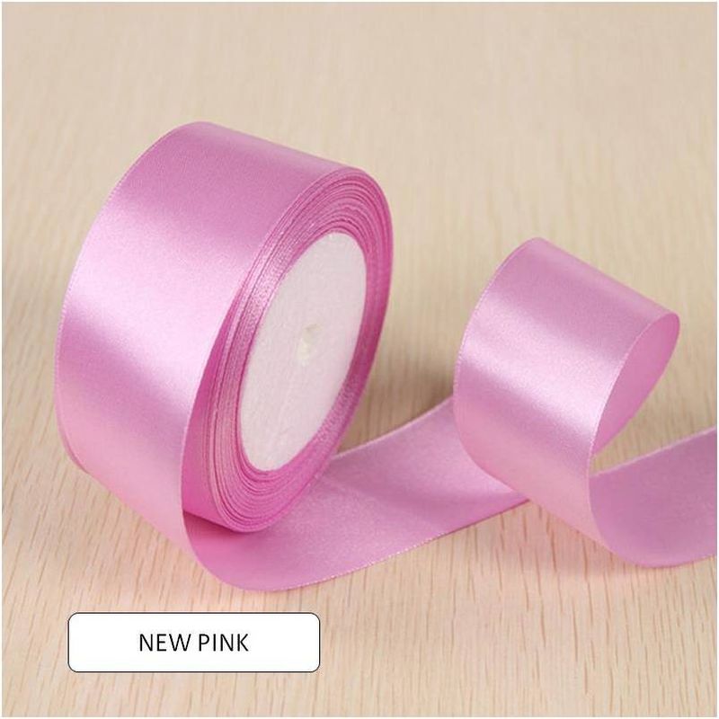 pink satin ribbon