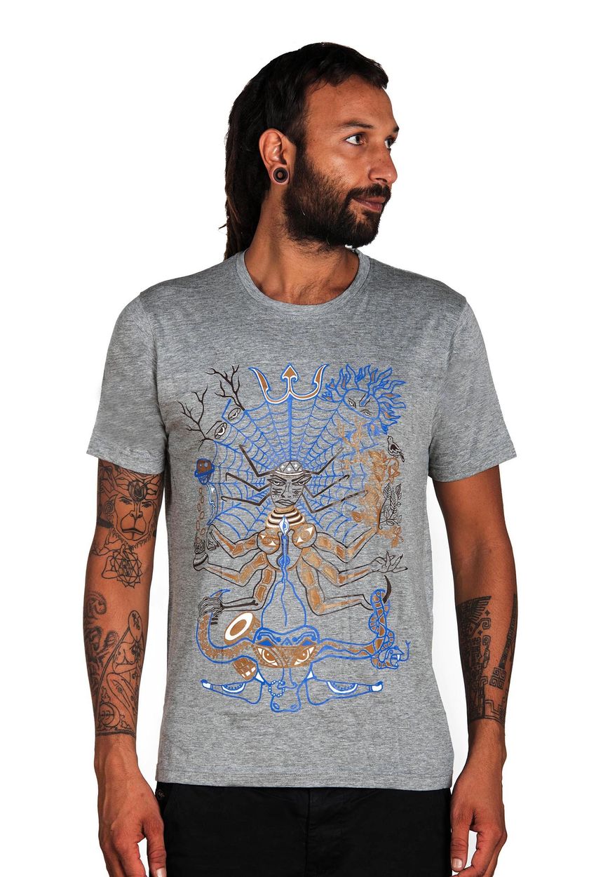 shaman,spider,T shirt,sun,moon,cosmos,universe,graphic,quirky,tees