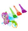 Unicorn Pony Tank Holi Water Gun Toy Pichkari Pump Tank with High Pressure & Back Pack | Holi Pichkari For Kids With 111 Magic Balloon Combo