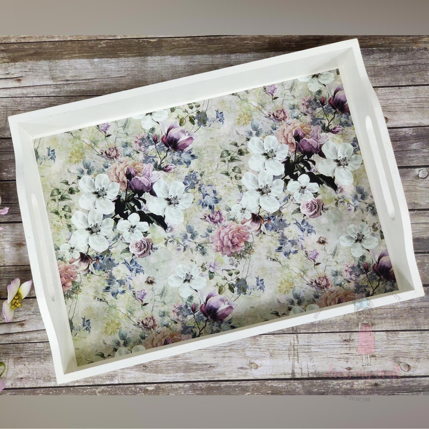 Vintage Floral 1 - Transfer Me, Dmcdp3929