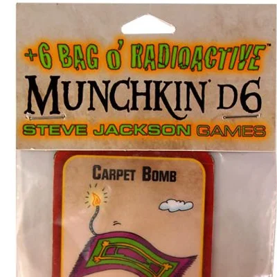 +6 Bag o' Radioactive Munchkin d6