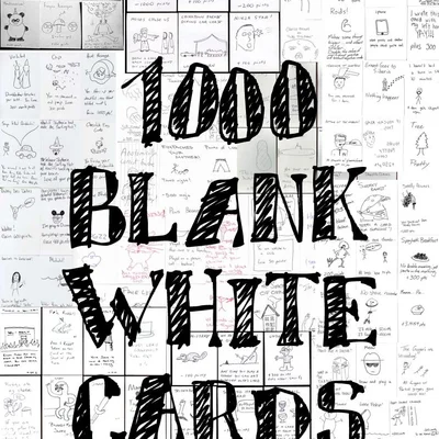 1000 Blank White Cards