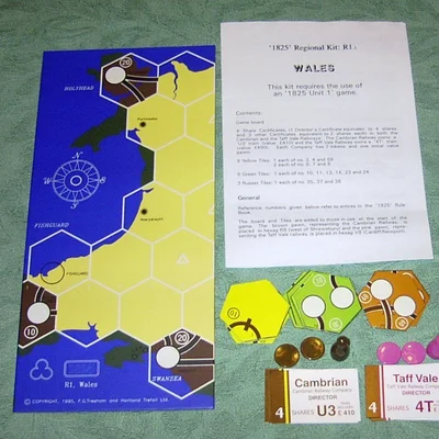 1825 Regional Kit R1: Wales
