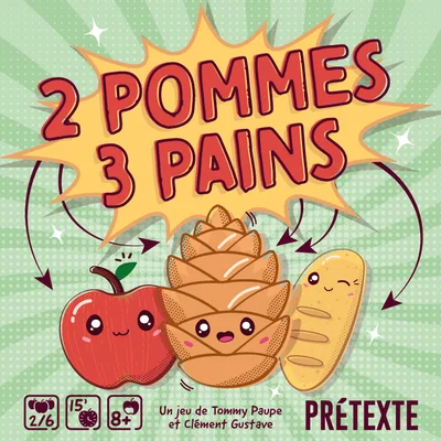 2 Pommes 3 Pains
