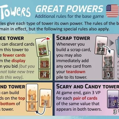 5 Towers: Great Powers