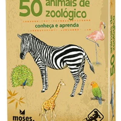 50 animais de zoológico
