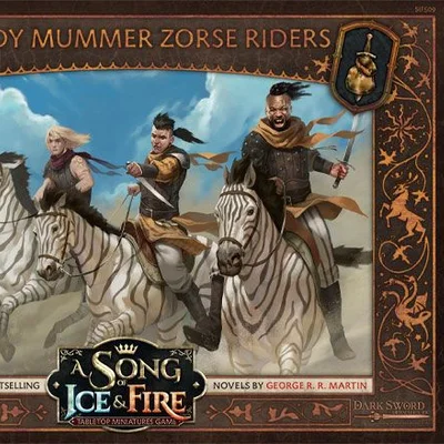 A Song of Ice & Fire: Tabletop Miniatures Game – Bloody Mummer Zorse Riders
