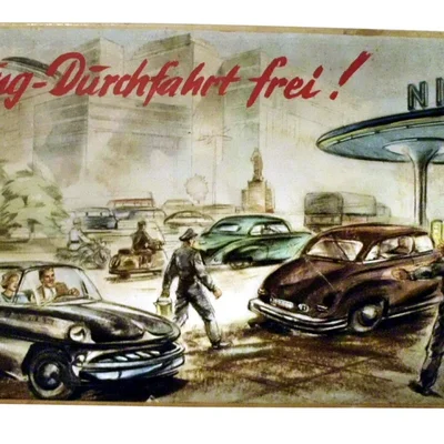 Achtung: Durchfahrt frei!