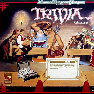 Advanced Dungeons & Dragons Trivia Game