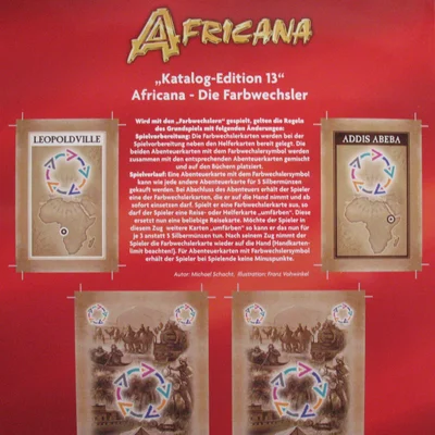 Africana: Die Farbwechsler
