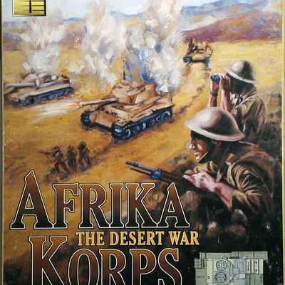 Afrika Korps: The Desert War – Platoon Level Combat in World War II: A Panzer Grenadier Game