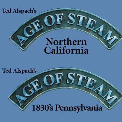 Age of Steam Expansion: 1830's Pennsylvania / Northern California