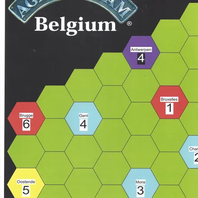 Age of Steam Expansion: Belgium