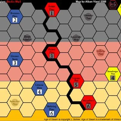 Age of Steam Expansion: Washington DC and The Berlin Wall