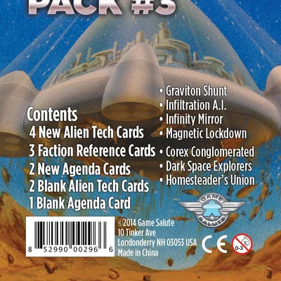 Alien Frontiers: Expansion Pack #3