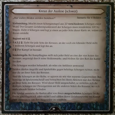 Aventuria: Kreuz der Auslese Promo