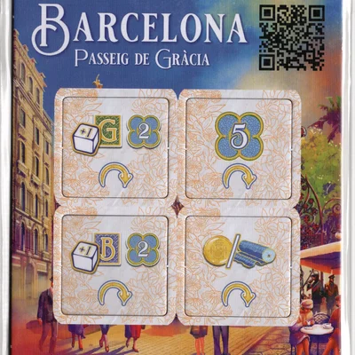 Barcelona: Passeig de Gràcia – New Building Bonus Tiles