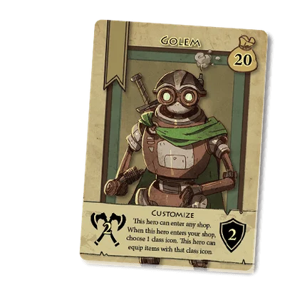 Bargain Quest: Golem Promo Hero