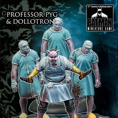 Batman Miniature Game: Professor Pyg & Dollotrons
