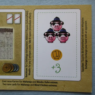 Blindes Huhn extrem: Tauschen