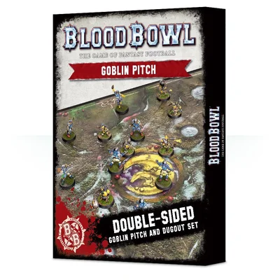 Blood Bowl (2016 edition): Goblin Pitch & Dugout Set