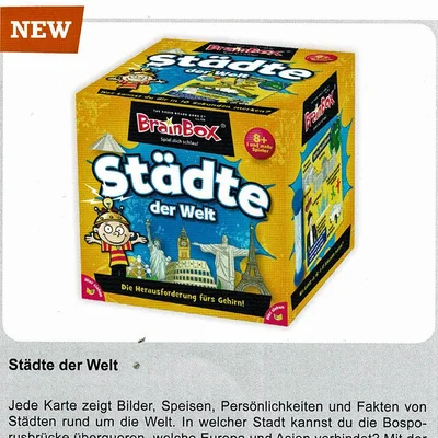 BrainBox: Cities of the World