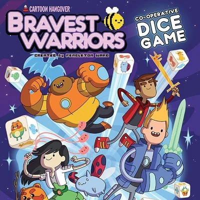 Bravest Warriors Co-operative Dice Game