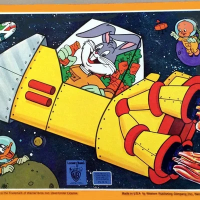 Bugs Bunny Race in Space Game