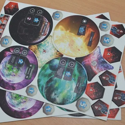 Burning Suns: Parallel Galaxies