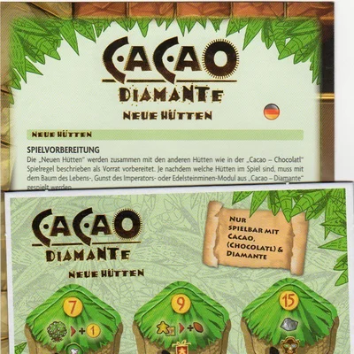 Cacao: Diamante – New Huts