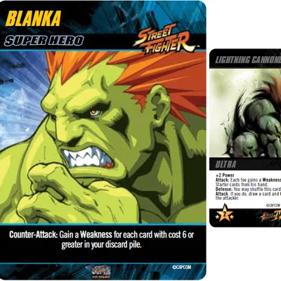 CapCom Street Fighter Deck-Building Game: Blanka Promo